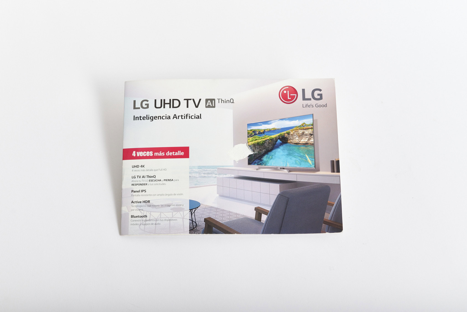 Brochure tipo cuadríptico sencillo