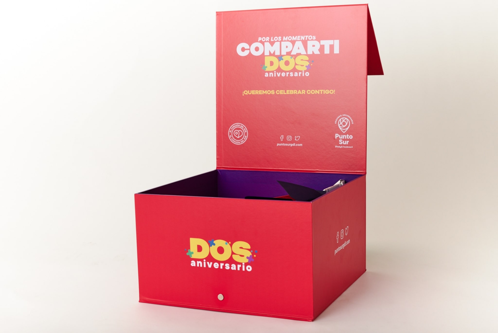 Caja rígida tipo carpeta