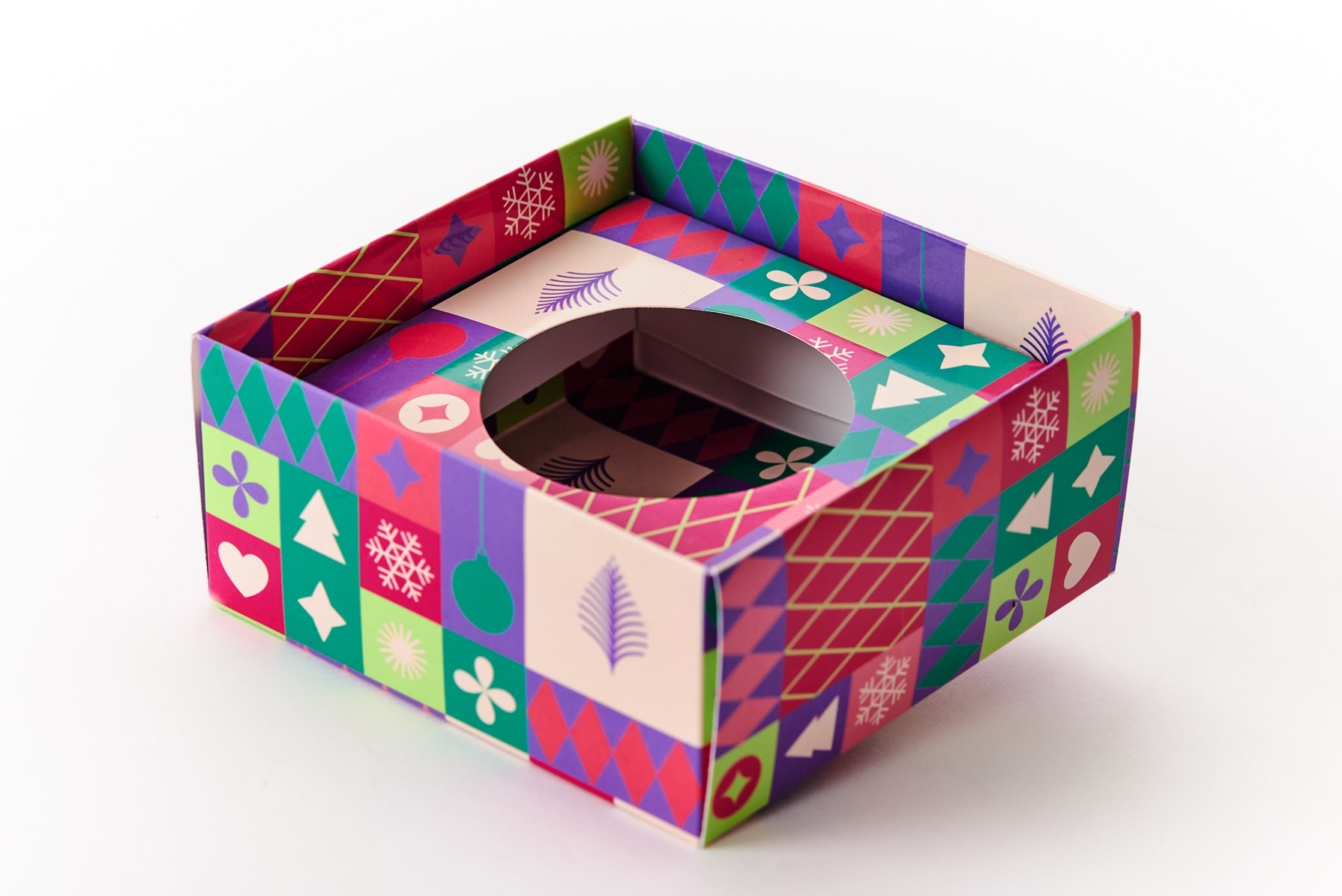 Caja blanda con inserto dentro