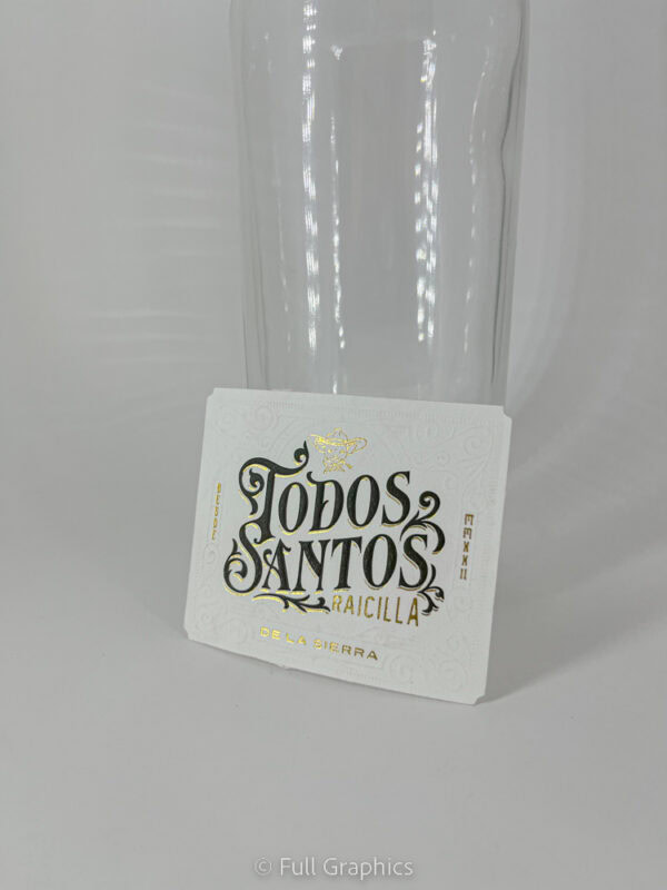 Etiqueta Tequila | Hot Stamping, Relieve y Papel Texturizado